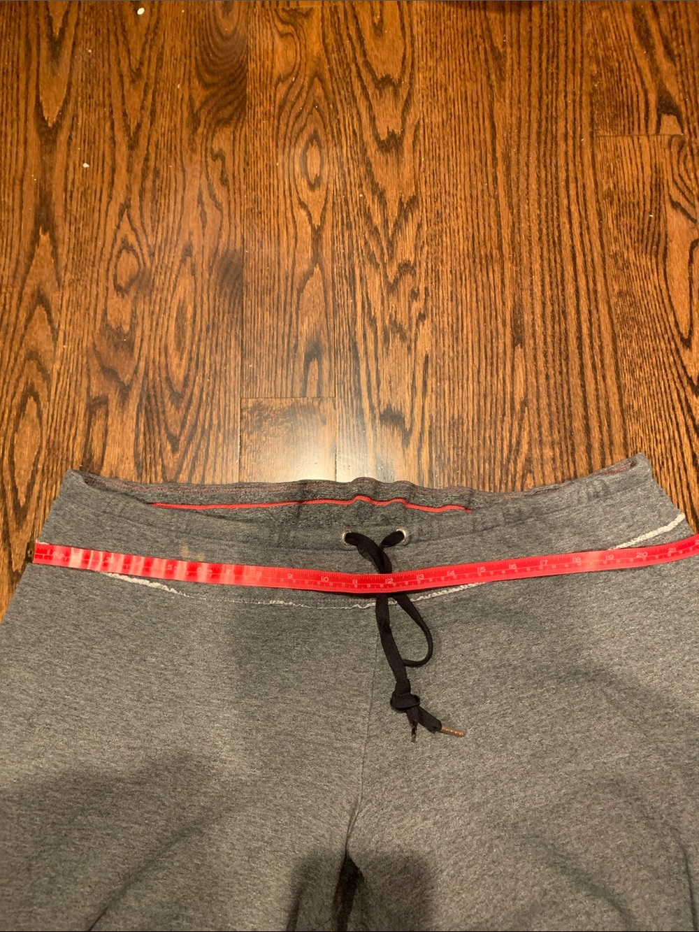 Calvin Klein Dark Gray Capri Sweatpants with White Logo - Picture 9 of 12